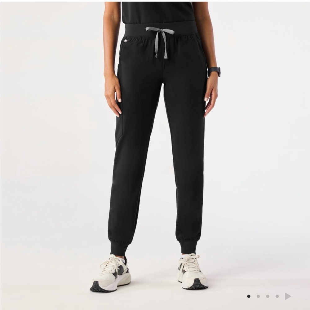 FIGS Women's Black Jogger Pants PETITE XXS **3 PAIRS**